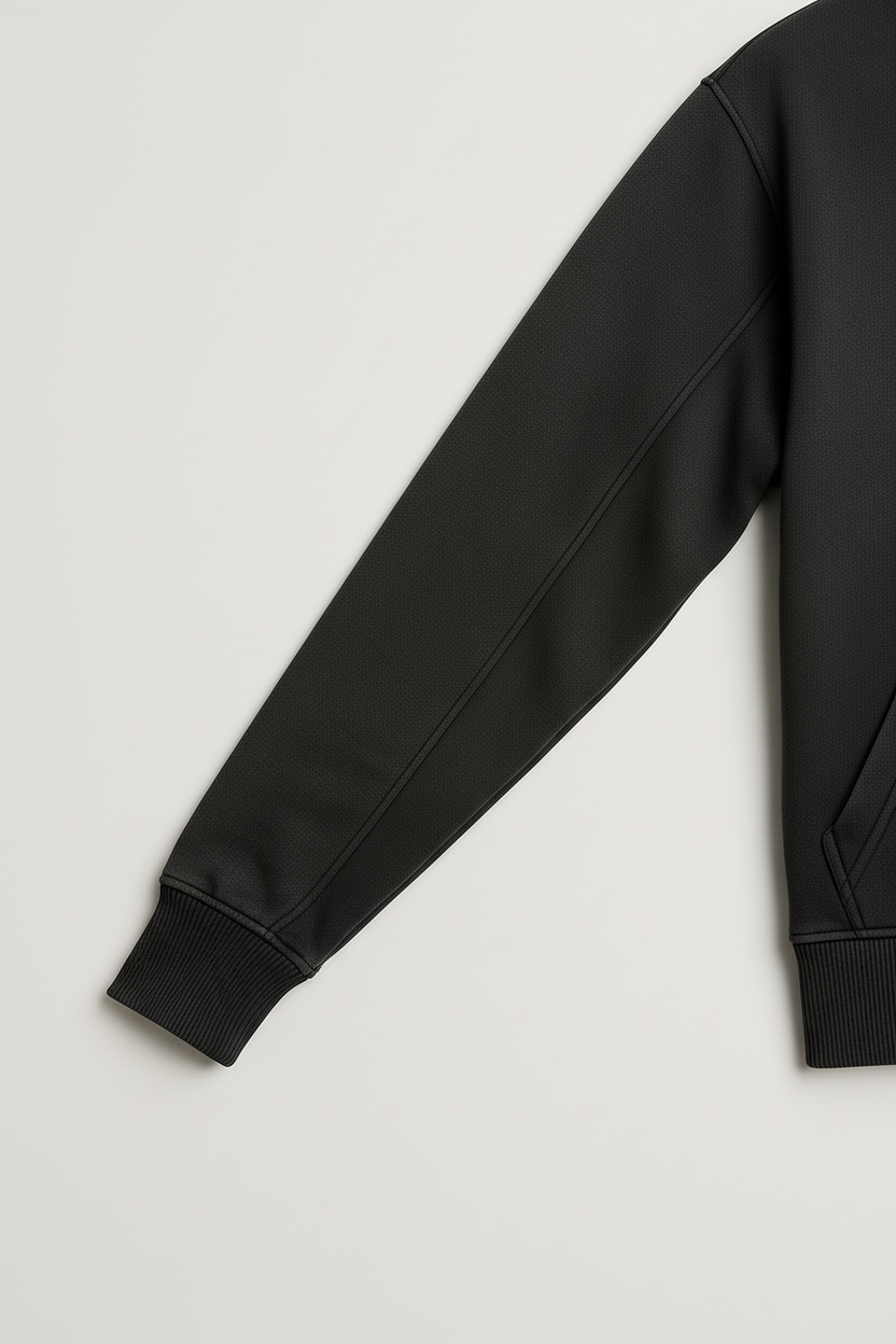 Sleeve detail close-up